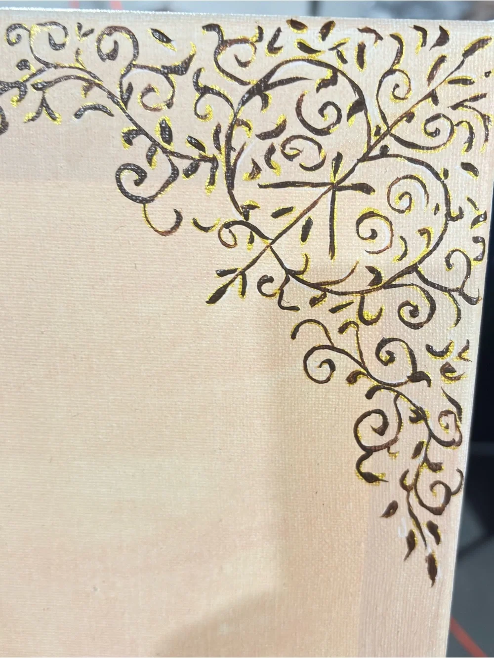Islamic Calligraphy Wall Art Set in Cream and Brown